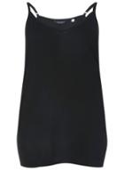 Dorothy Perkins *dp Curve Black Basic Layer Camisole Top