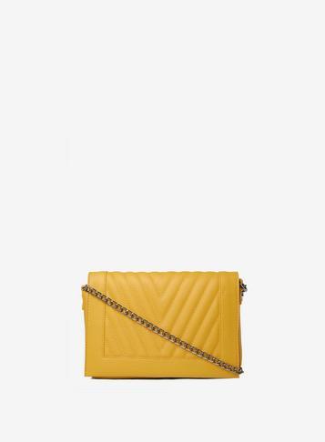 Dorothy Perkins *pieces Mustard 'florence' Bag