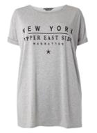 Dorothy Perkins Dp Curve Manhattan Motif T-shirt