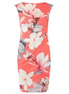 Dorothy Perkins *billie & Blossom Coral Floral Bodycon Dress