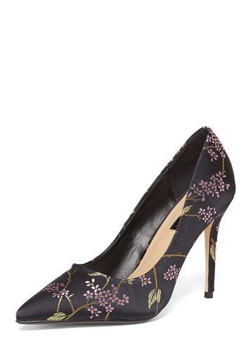 Dorothy Perkins Online Exclusive Black 'gala' Court Shoes