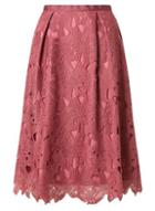 Dorothy Perkins *plum Lace Skirt