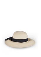 Dorothy Perkins White Natural Brim Hat