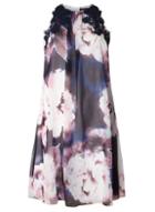 Dorothy Perkins *showcase Bloom Lily Print Trapeze Dress
