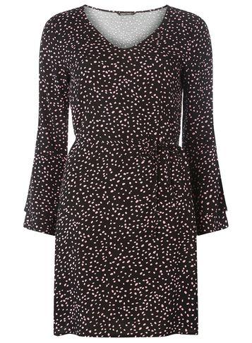 Dorothy Perkins *only Black Fit And Flare Dress