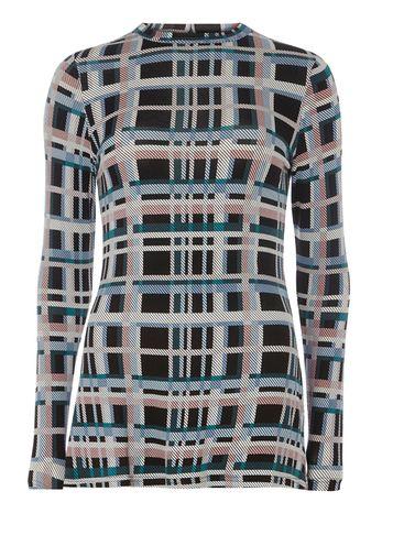 Dorothy Perkins Pink Check Split Side Tunic