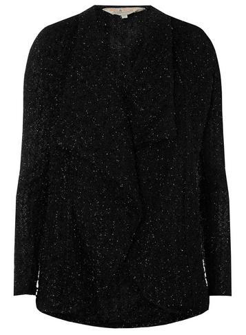Dorothy Perkins *billie & Blossom Petite Black Waterfall Cardigan
