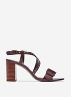Dorothy Perkins Burgundy Brandi Buckle Sandals