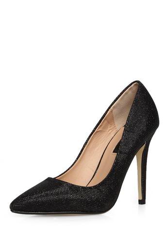 Dorothy Perkins Black 'emie' High Point Court Shoes