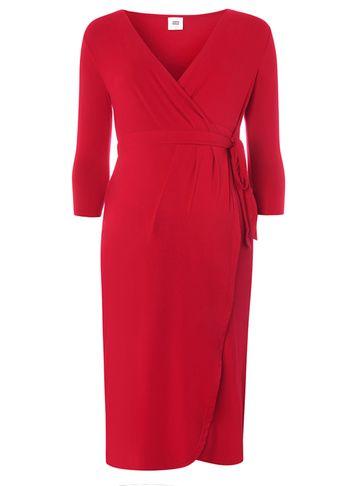 Dorothy Perkins *mamalicious Pink Jersey Wrap Dress