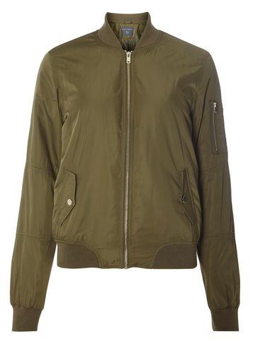 Dorothy Perkins *tall Khaki Bomber Jacket