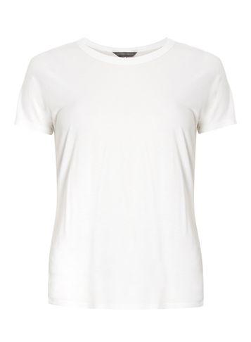 Dorothy Perkins Petites White Ovoid T-shirt