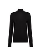 Dorothy Perkins *tall Black Button Roll Neck Jumper