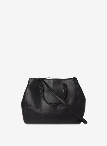 Dorothy Perkins *pieces Black 'fia' Shopper Bag