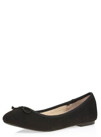 Dorothy Perkins Black 'pips' Fur Lined Pumps