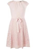 *billie & Blossom Blush Lace Skater Dress