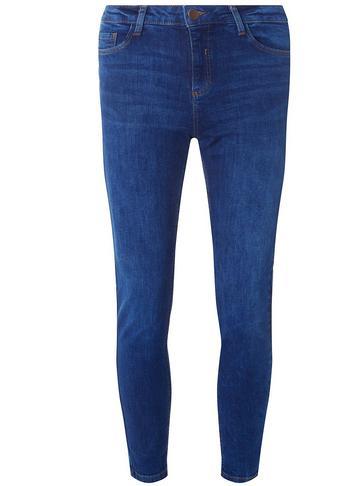 Dorothy Perkins Bright Blue 'darcy' Ankle Grazer Jeans