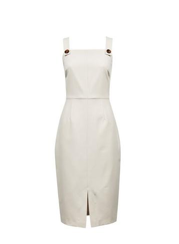 Dorothy Perkins Stone Utility Pinafore Dress