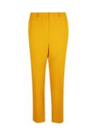 Dorothy Perkins *dp Curve Yellow Elastic Back Ankle Grazer Trousers
