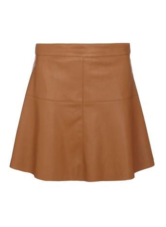 Dorothy Perkins *vila Tan Pu Flippy Skirt