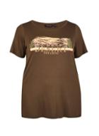 Dorothy Perkins *dp Curve Khaki Desert T-shirt