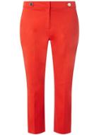 Dorothy Perkins Red Button Tab Trousers
