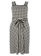 Dorothy Perkins White Gingham Tipped Sundress