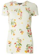 Dorothy Perkins *tall Ivory Spot And Floral T-shirt