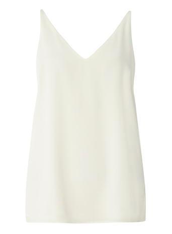 Dorothy Perkins *tall Ivory Deep V Neck Cami