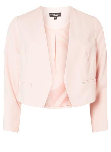 Dorothy Perkins Pink Rivet Detail Cropped Jacket