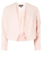 Dorothy Perkins Pink Rivet Detail Cropped Jacket