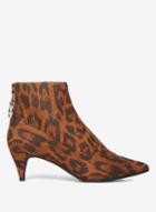 Dorothy Perkins Leopard Print Anaconda Ankle Boots