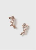 Dorothy Perkins Rose Gold And Crystal Ear Cuff