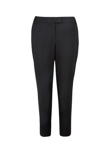 Dorothy Perkins Petite Black Textured Trousers