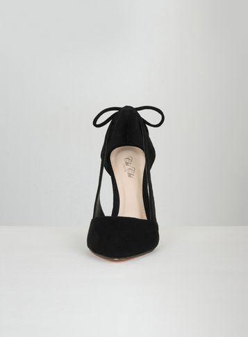 Dorothy Perkins *chi Chi London Black Suede Court Shoes