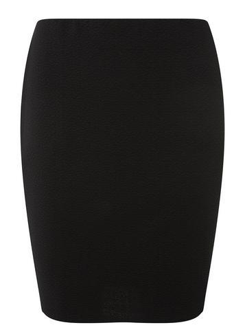 Dorothy Perkins *tall Black Textured Mini Skirt