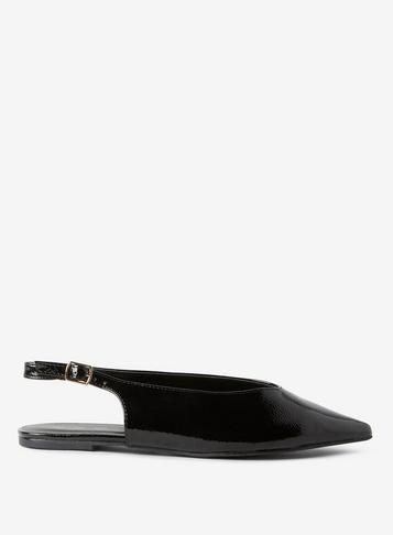 Dorothy Perkins Black Patent 'phantom' Pumps
