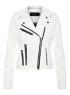 *vero Moda White Faux Leather Jacket