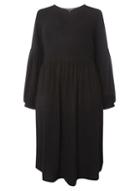 Dorothy Perkins Dp Curve Soft Touch Baloon Sleeve Skater Dress