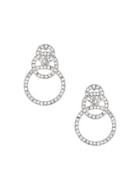 Dorothy Perkins Overlay Crystal Circle Earrings