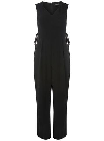 Dorothy Perkins Black V-neck Jumpsuit