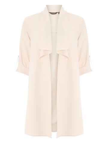 Dorothy Perkins Blush Waterfall Duster Jacket