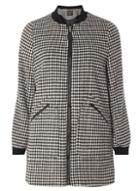 Dorothy Perkins Longline Dogstooth Bomber Jacket