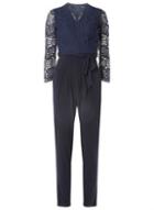 Dorothy Perkins *billie & Blossom Navy Wrap Jumpsuit