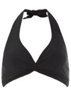 Dorothy Perkins *dp Beach Black Twist Knot Halterneck Bikini Top