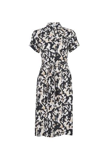 Dorothy Perkins Petite Multi Colour Camouflage Print Shirt Dress