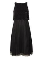 Dorothy Perkins *luxe Black Sequin Pop Over Prom Dress