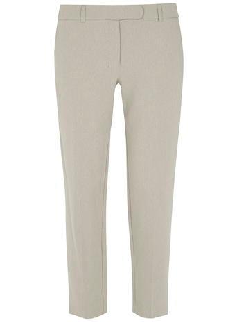 Dorothy Perkins Stone And Black Ankle Grazer Trousers