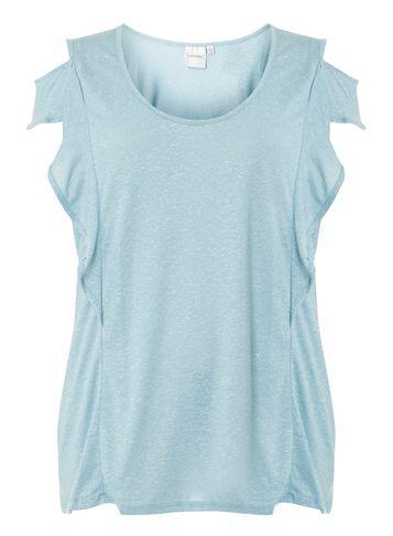 Dorothy Perkins *juna Rose Curve Pale Blue T-shirt