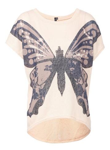 Dorothy Perkins *butterfly Print T-shirt